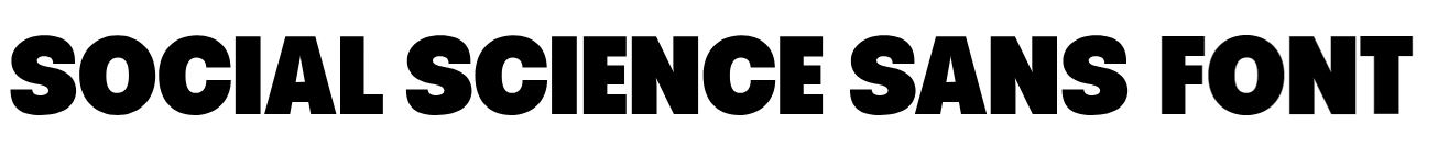 Social Science Sans Font free