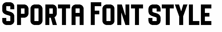 Sporta Font free