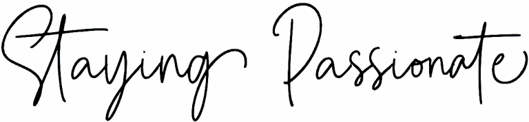 Staying Passionate Font Free