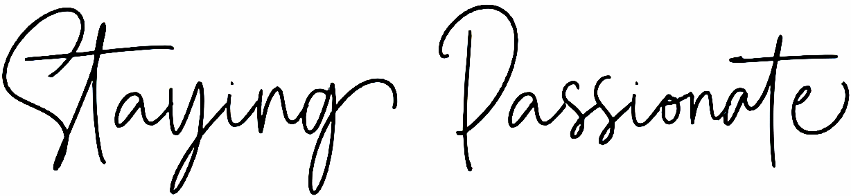 Staying Passionate Font Free