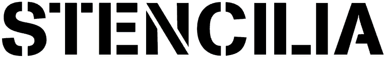 Stencilia font free