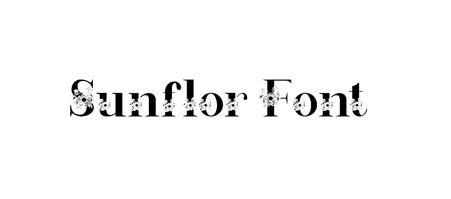 SunFlor Font Download