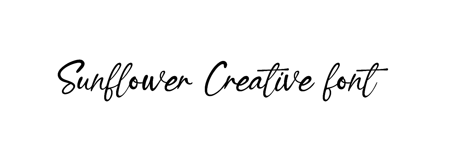 SunFlower Creative Font Download
