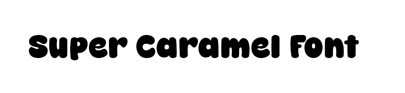 Super Caramel Font free