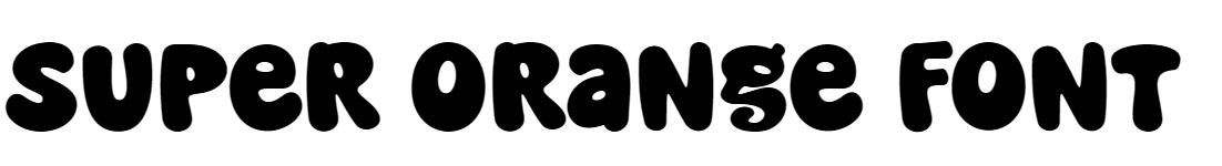 Super Orange Font free