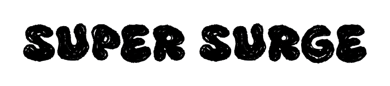 Super Surge font free