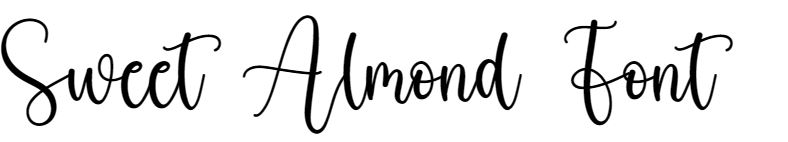 Sweet Almond Font free