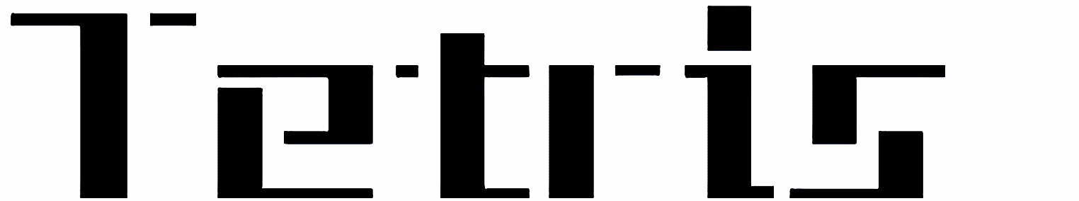 Tetris font free