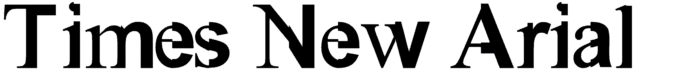 Times New Arial Font free