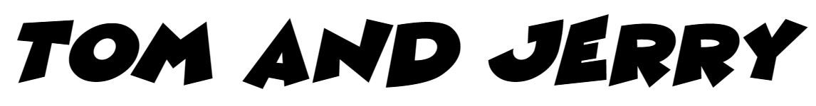 Tom and Jerry font Free