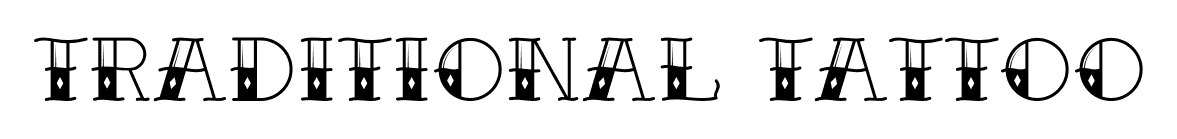 Traditional Tattoo Font Free