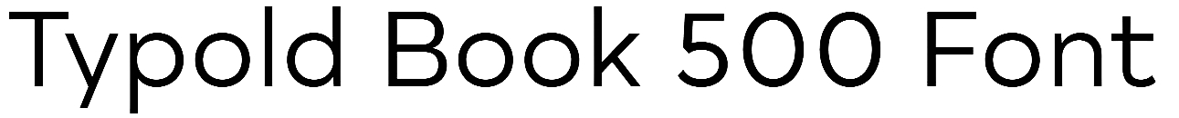 Typold Book 500 Font free