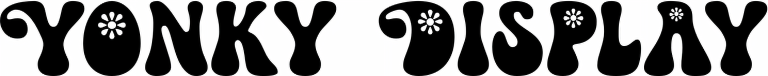 Yonky Display font download