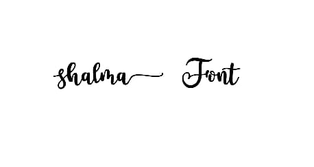 shalma Font download