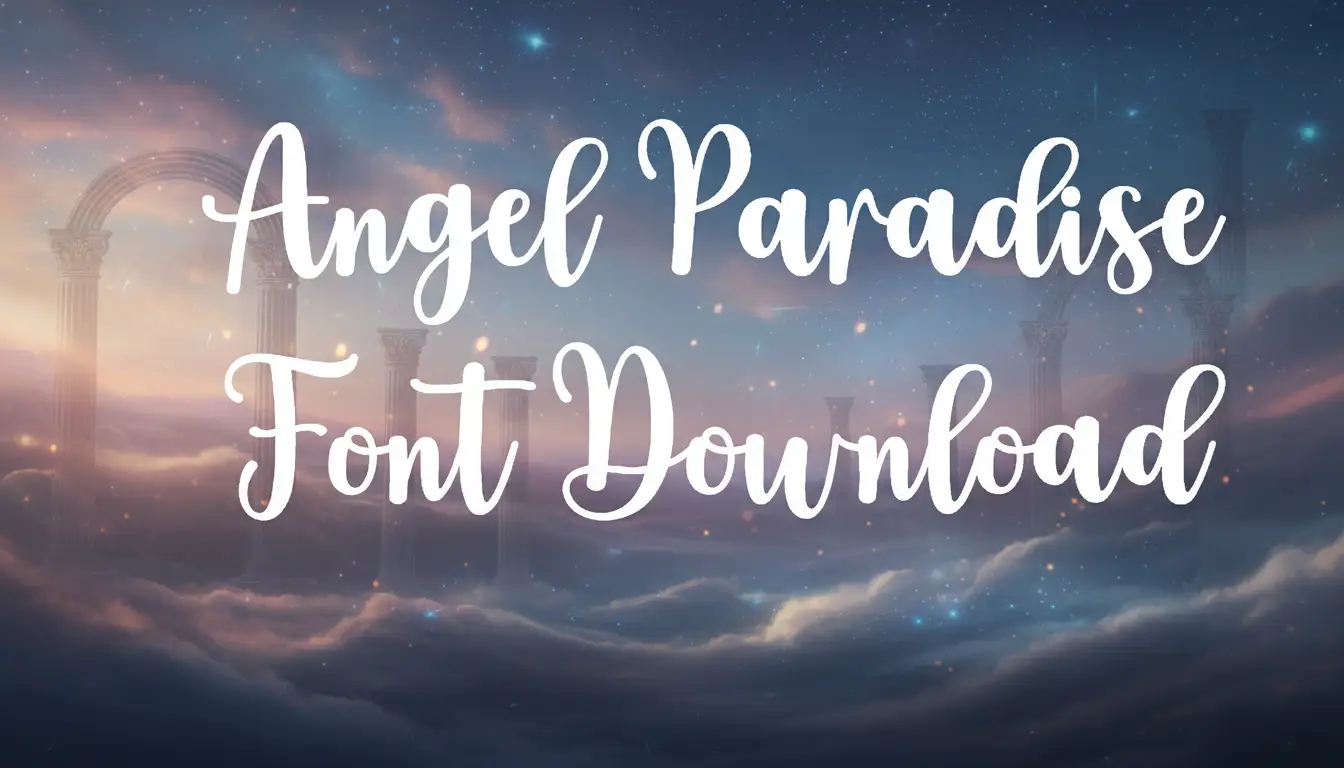 Angel Paradise Font Download