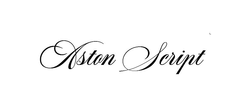 Aston Script Font
