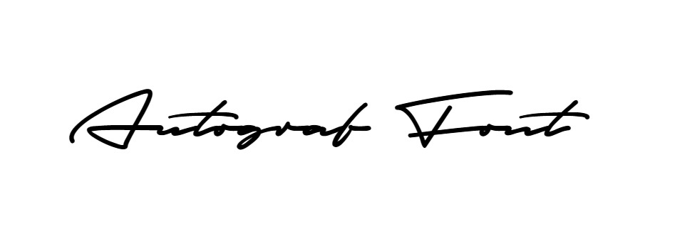 Autograf signature Font Download