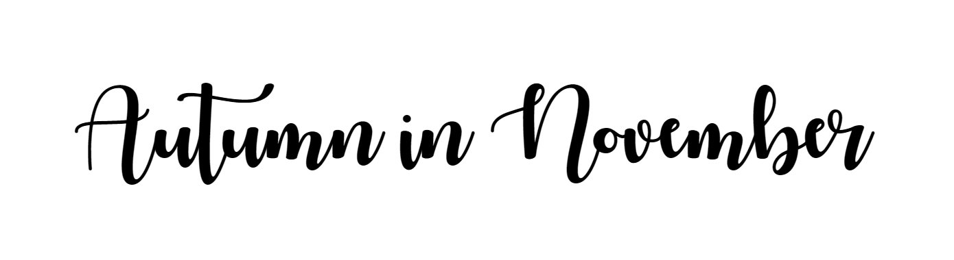 Autumn in November Font Download