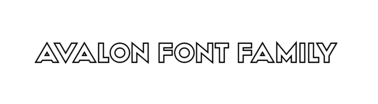 Avalon font family free download