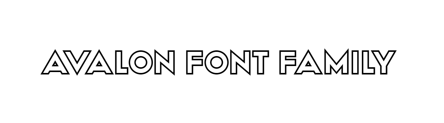 Avalon font family free download