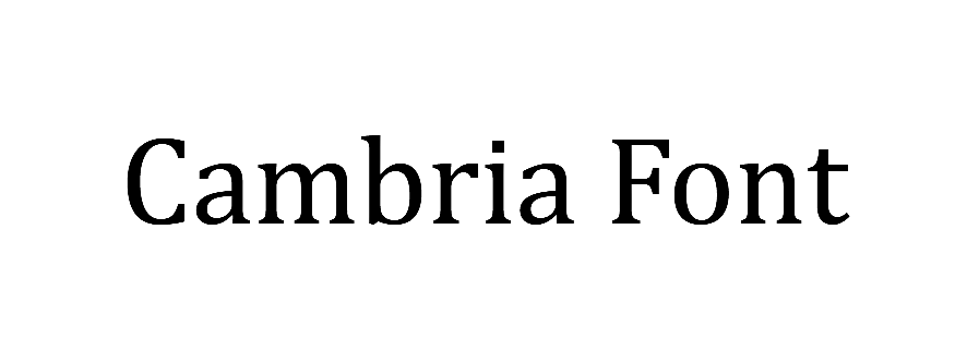 Cambria Font free Download