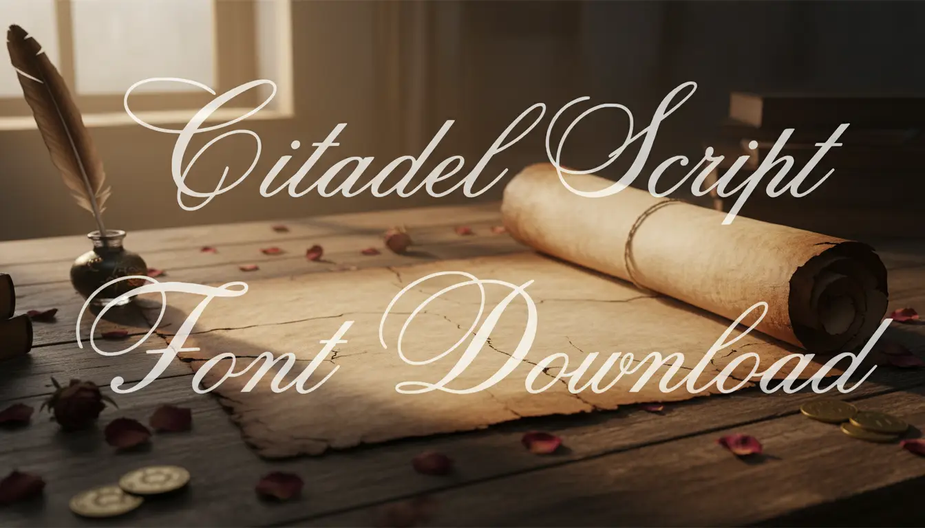 Citadel Script Font Download