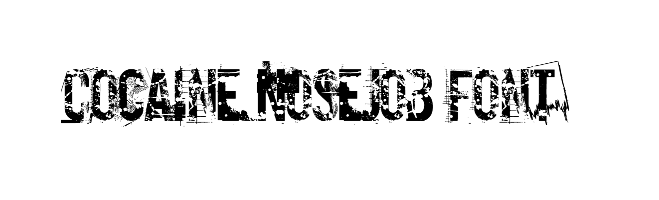 Cocaine Nosejob Font