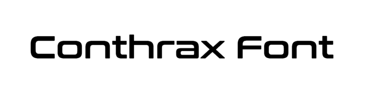 Conthrax Font download