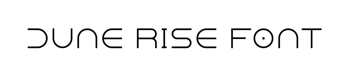 Dune Rise Font Download