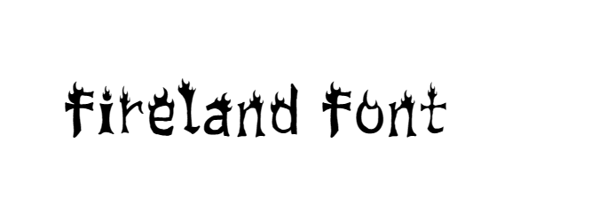 Fireland Font download