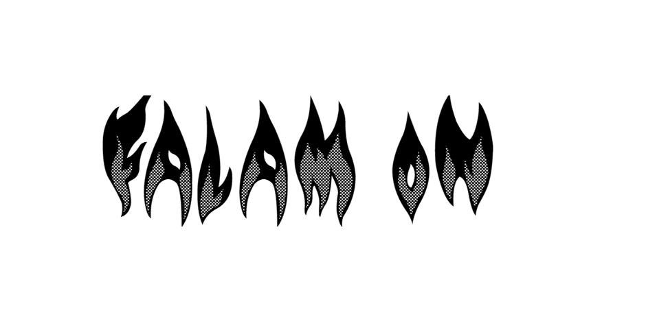 Flame on font download