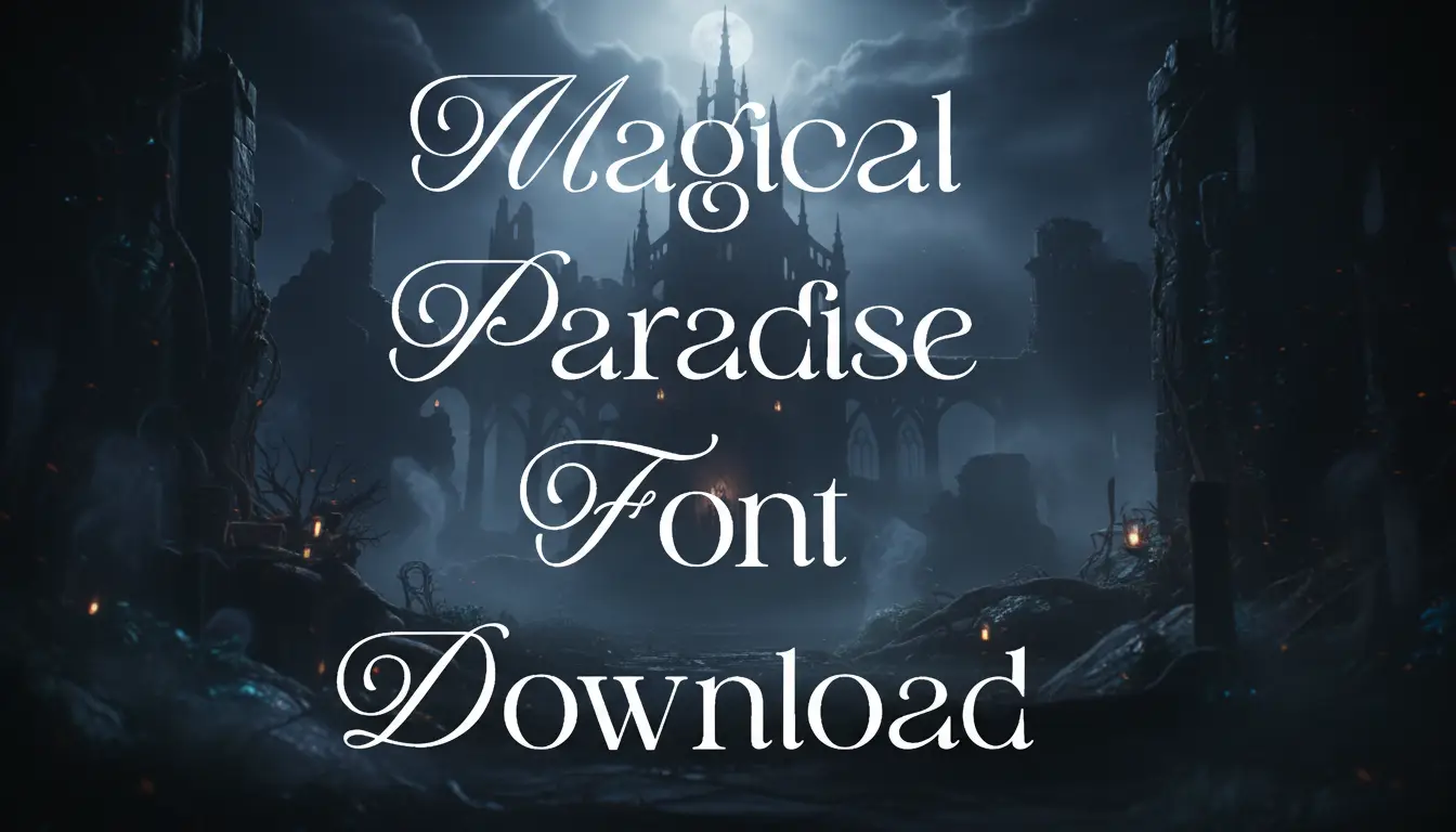 Magical Paradise Font Download