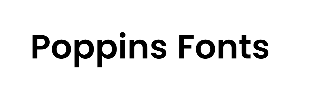 Poppins Font
