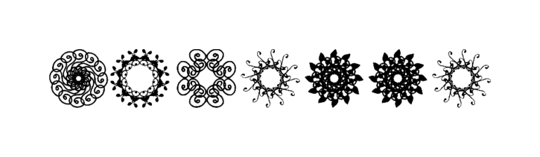 Rosette110621 font download