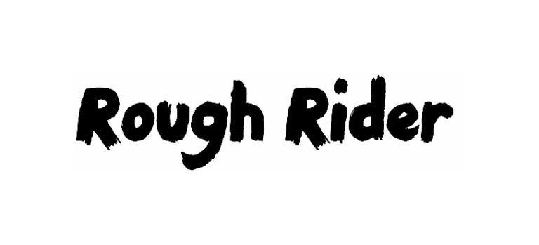 Rough Rider font download