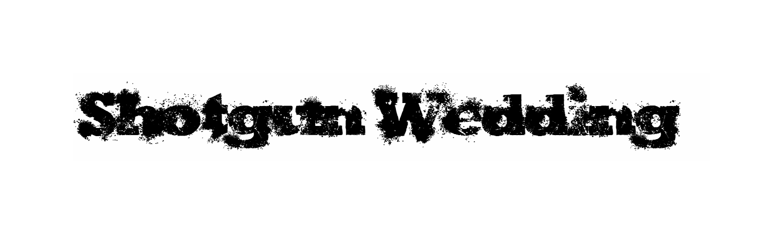 Shotgun Wedding Font Download, #Spray Paint