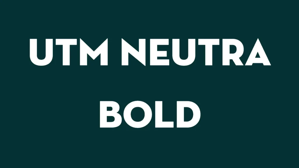 Utm Neutra Bold