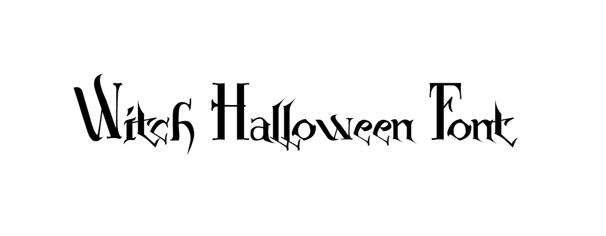 Witch font free