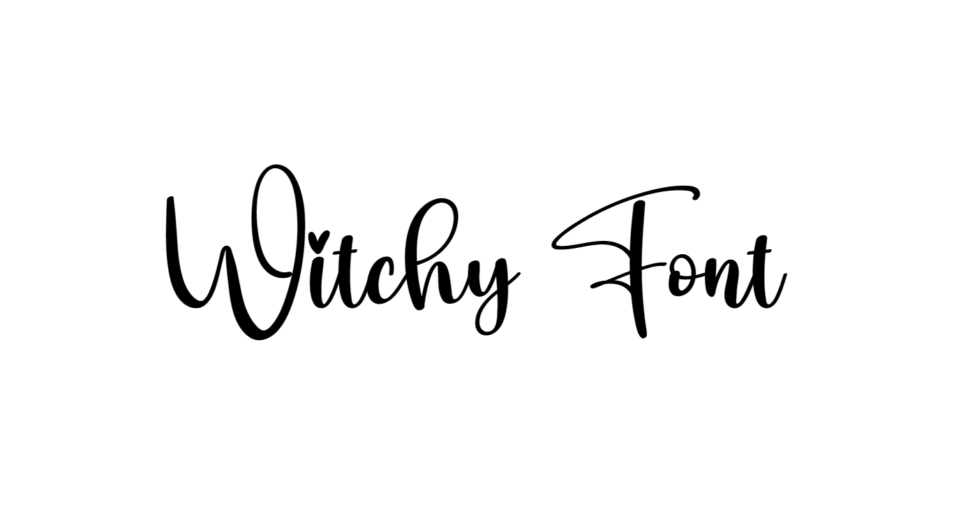 Witchy font free