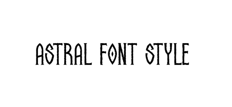 Astral Font free Download