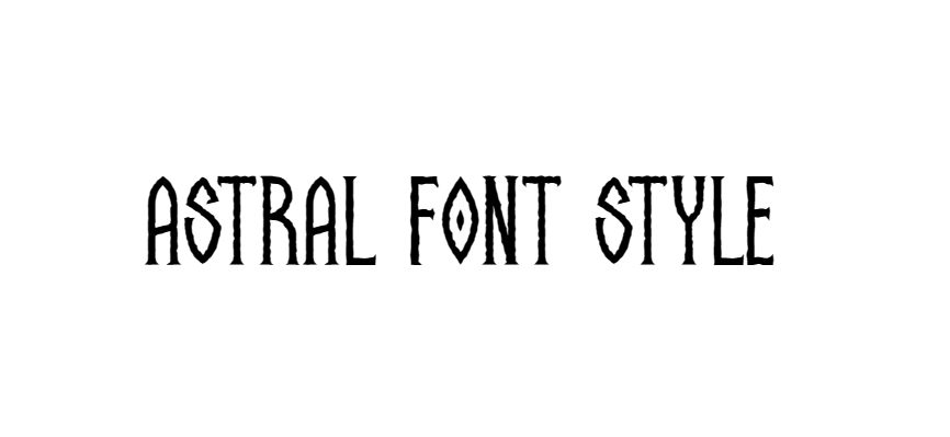 Astral Font free Download