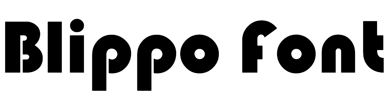 Blippo Font