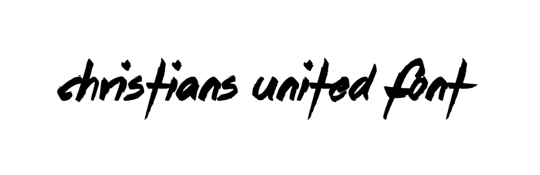 Christians United Font download