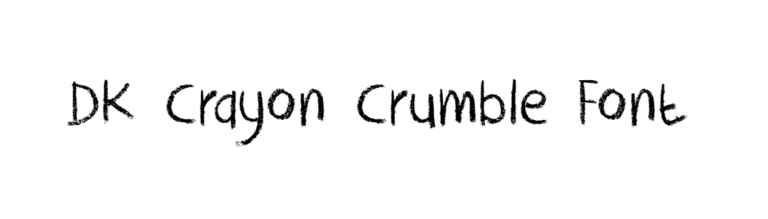 DK Crayon Crumble Font download