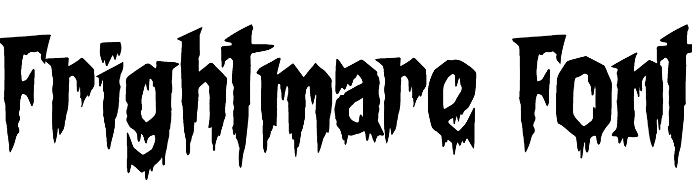 Frightmare Font free download