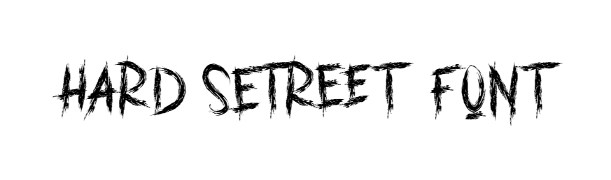 Hard Street Font free download