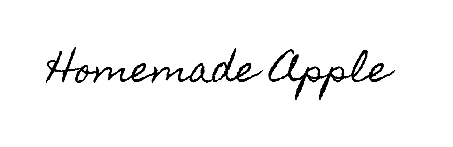 Homemade Apple font