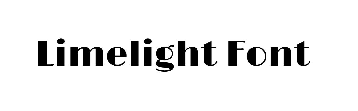 Limelight Font download