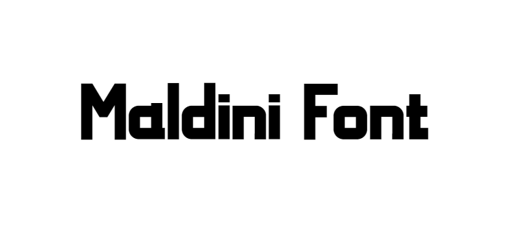 Maldini Font free download
