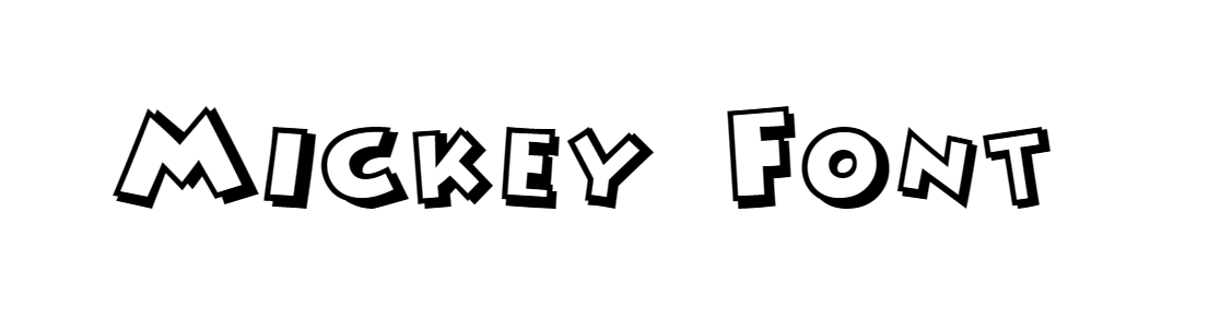 Mickey Font download